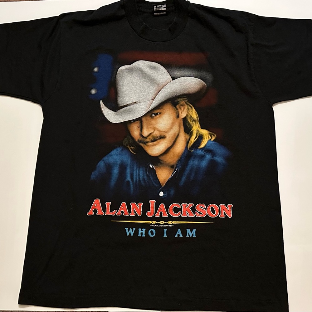 VINTAGE Alan Jackson Tee - Large